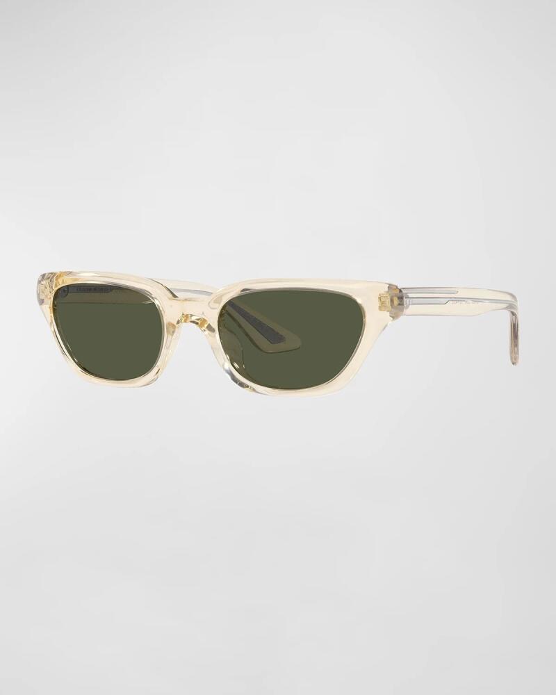 KHAITE x Oliver Peoples 1983C Acetate & Crystal Cat-Eye Sunglasses Cover