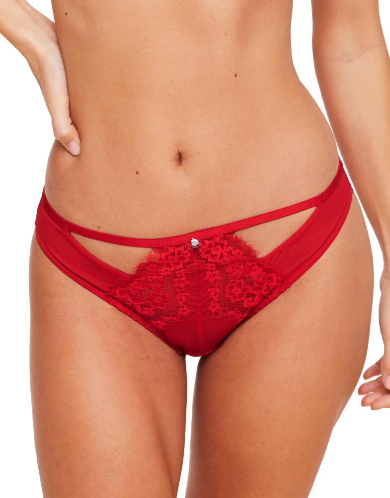 Adore Me Liliana Bikini Panties in Dark Red Cover