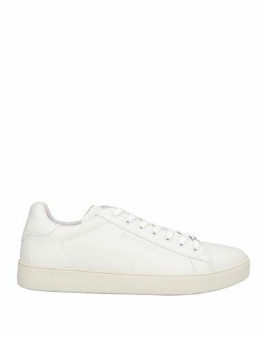 Bikkembergs Man Sneakers White Textile fibers Cover