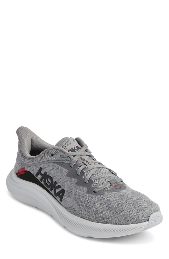 HOKA Solimar Running Shoe in Limestone /Black Cover