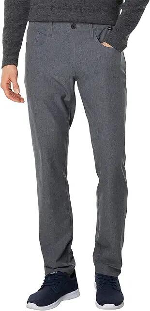 TravisMathew Open to Close (Heather Dark Grey) Men's Casual Pants Cover