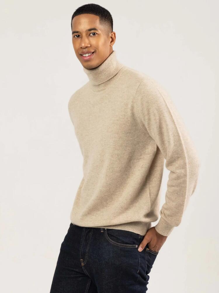 Gobi Cashmere Turtle Neck in Warm Grey Cover