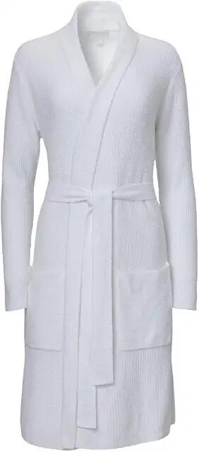 Barefoot Dreams CozyChic(r) Lite Ribbed Robe (Sea Salt) Women's Robe Cover