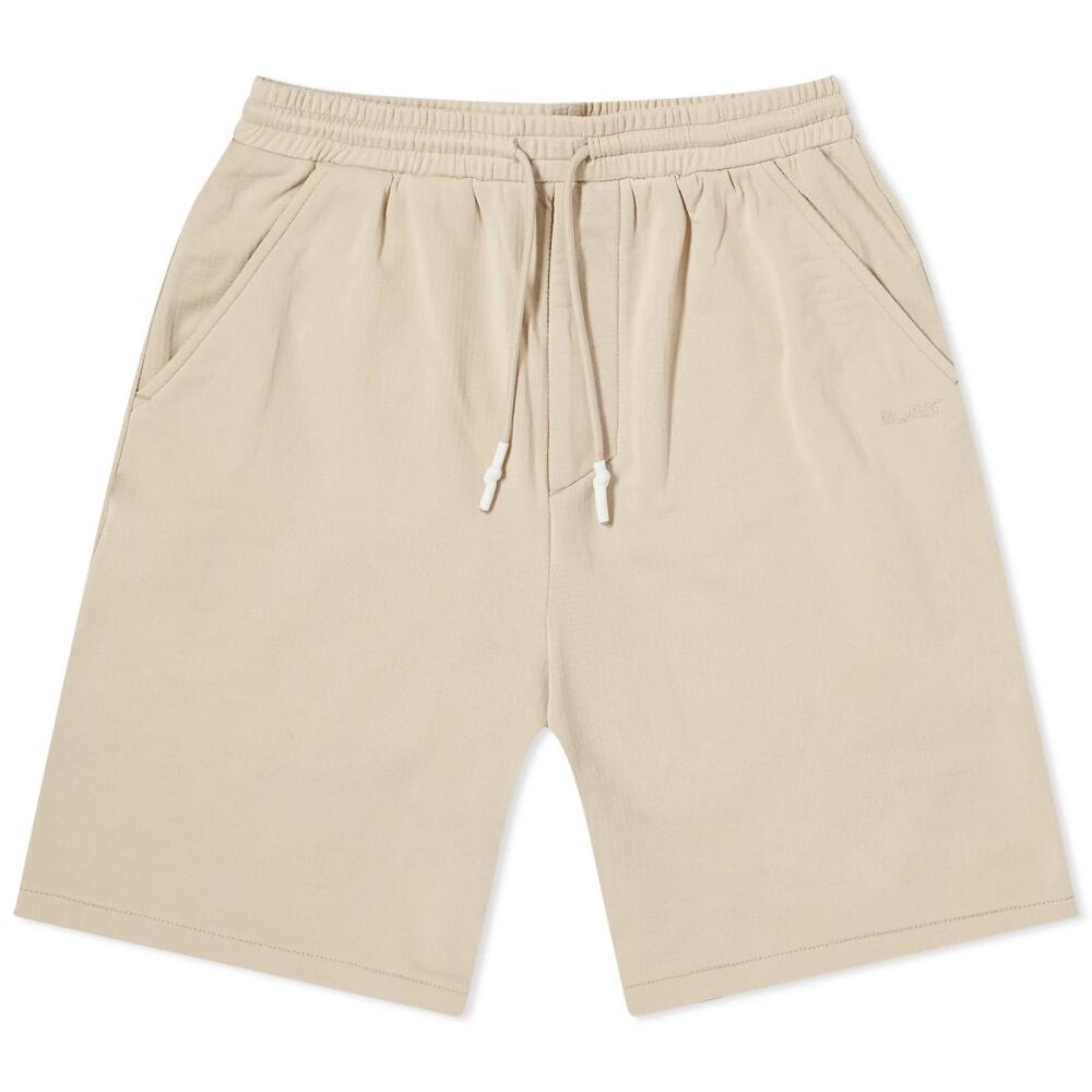 Blaest Men's Bud Polartec Shorts in Beige Cover