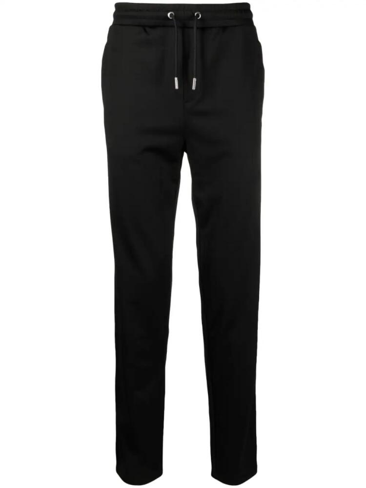 Karl Lagerfeld logo-tape drawstring track pants - Black Cover