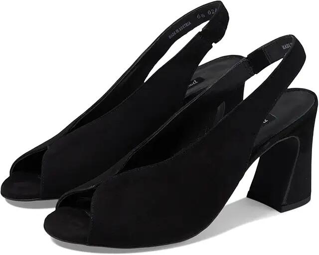 Paul Green Riviera Pump (Black Suede) Women's Shoes Cover