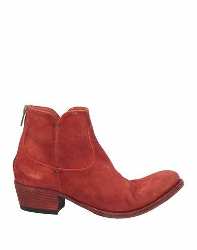 Pantanetti Woman Ankle boots Brick red Leather Cover