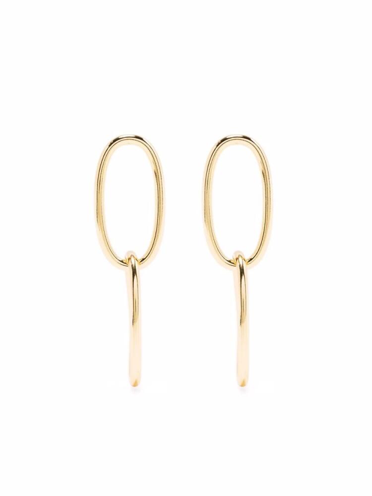 Federica Tosi double-drop earrings - Gold Cover