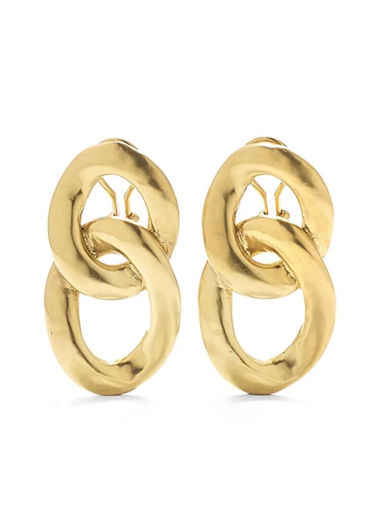 Goossens Lhassa polished earrings - Gold Cover