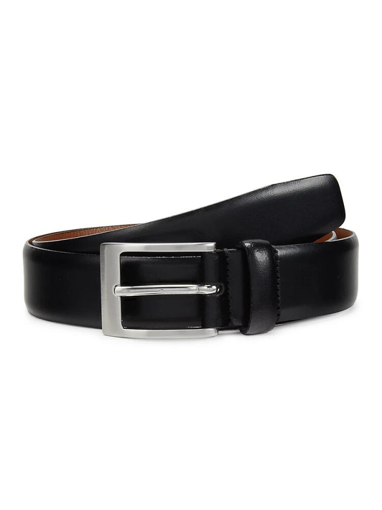 W. Kleinberg Men's Leather Belt - Black Cover