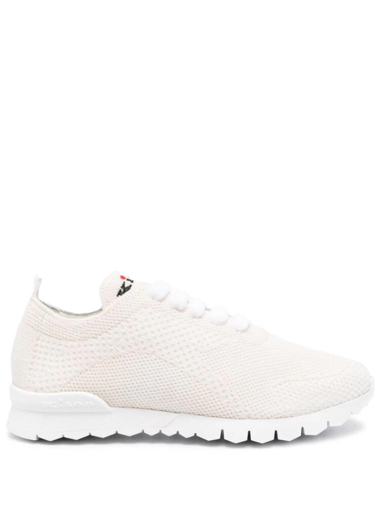 Kiton knitted cashmere sneakers - Neutrals Cover