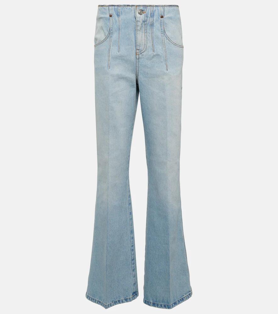 Victoria Beckham Bleached denim jeans Cover