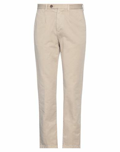 Tela Genova Man Pants Beige Cotton Cover