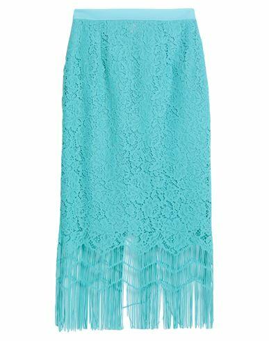 Anna Molinari Woman Midi skirt Sky blue Polyester Cover