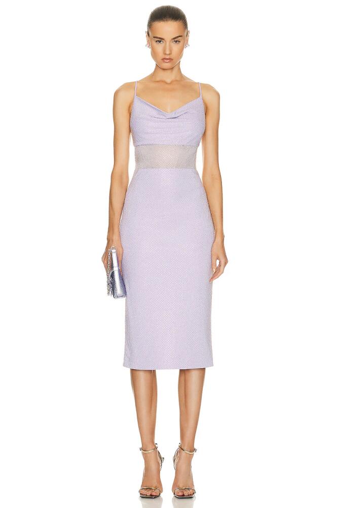 ET OCHS Harmony Crystal Midi Dress in Lavender Cover