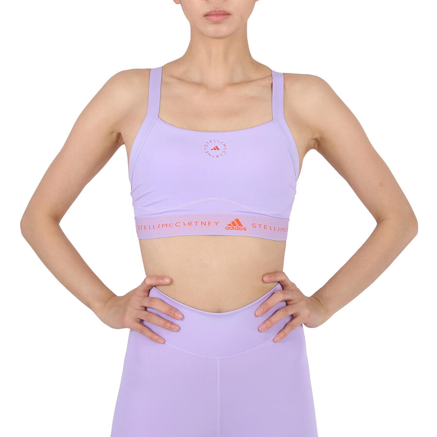 Adidas by Stella Mccartney Shift Purple Ruepurpose Medium Support Bra Cover