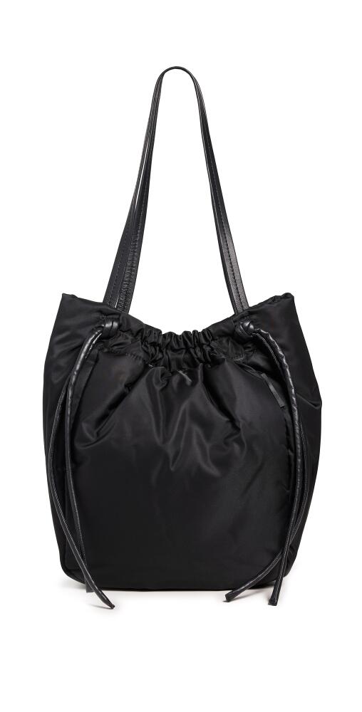 Proenza Schouler Nylon Drawstring Tote Black Cover