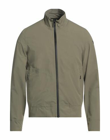 Rrd Man Jacket Military green Polyamide, Elastane Cover