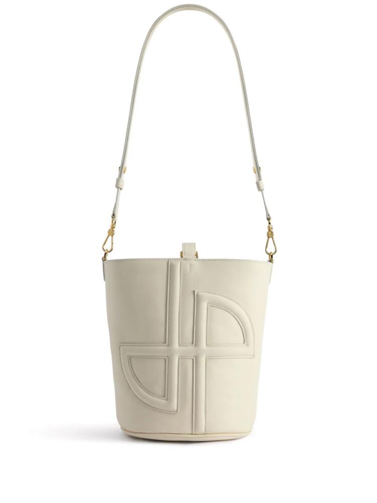 Patou small JP bucket bag - White Cover