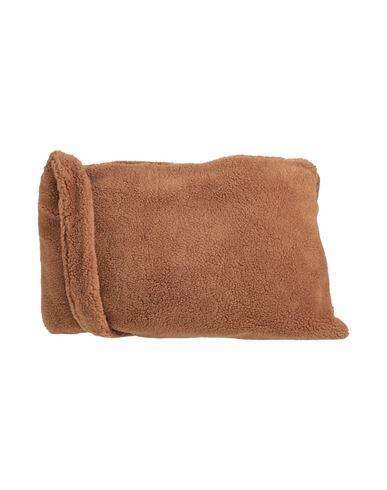 Kassl Editions Woman Cross-body bag Tan Polyester, Wool Cover