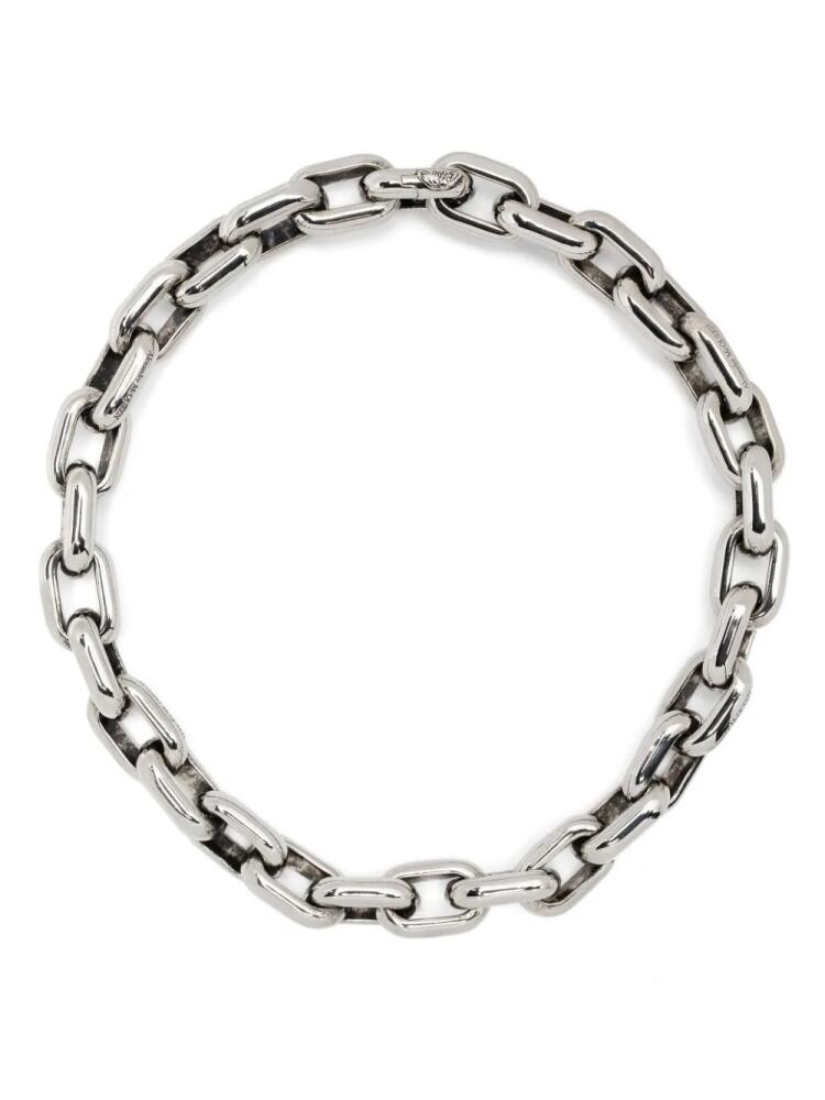 Alexander McQueen Peak chunky-chain necklace - Silver Cover