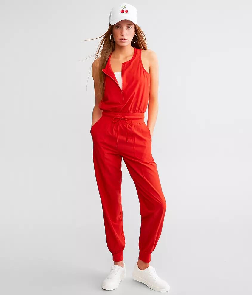 Mono B Active Solid Jumpsuit Cover