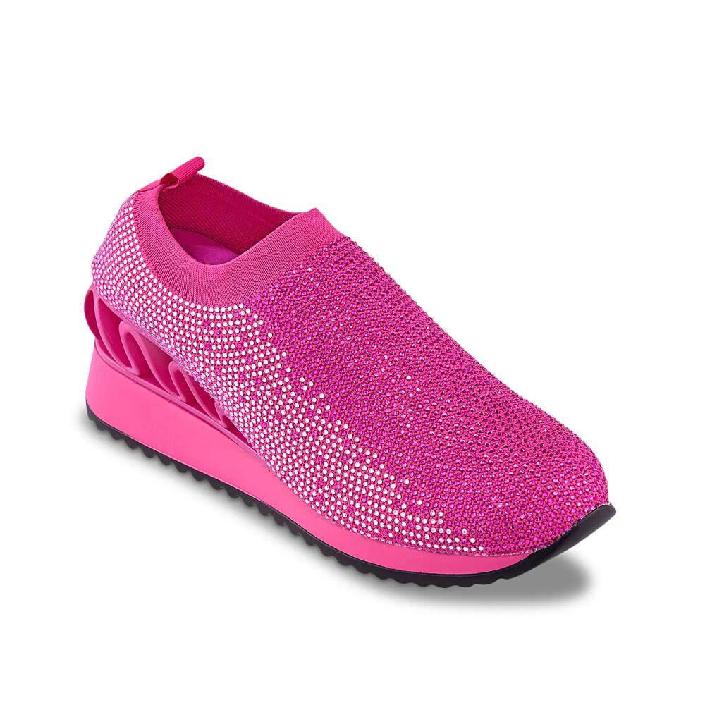 Lady Couture Bella Wedge Sneaker | Women's | Fuchsia Cover