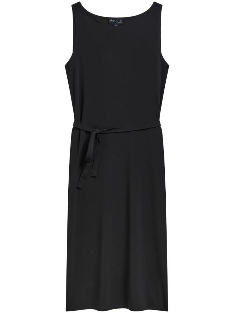 agnès b. Storm boat-neck dress - Black Cover