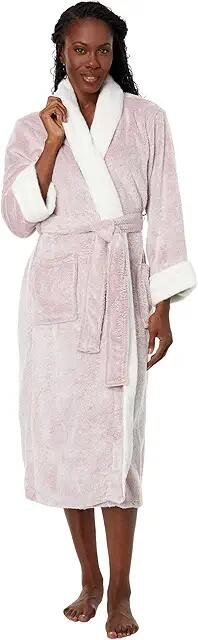 N by Natori Frosted Cashmere Robe (Nude Blush) Women's Robe Cover