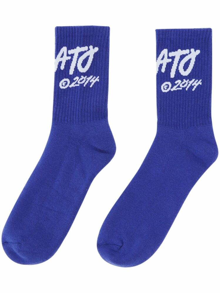 Axel Arigato Tag socks - Blue Cover