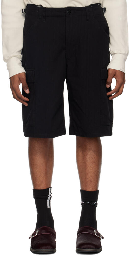 nanamica Black Cargo Shorts Cover