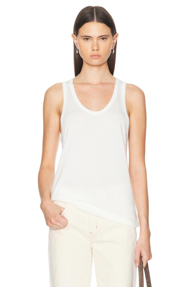 Eterne Loose Tank Top in Ivory Cover