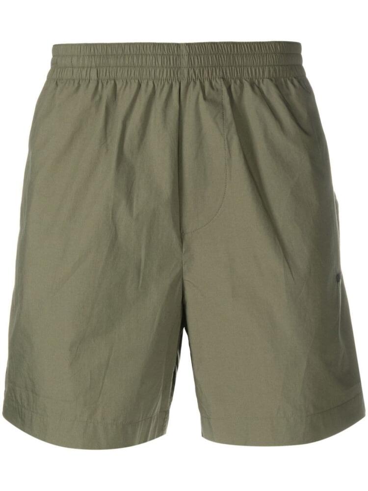 Off-White Arrow Outline track shorts - Green Cover