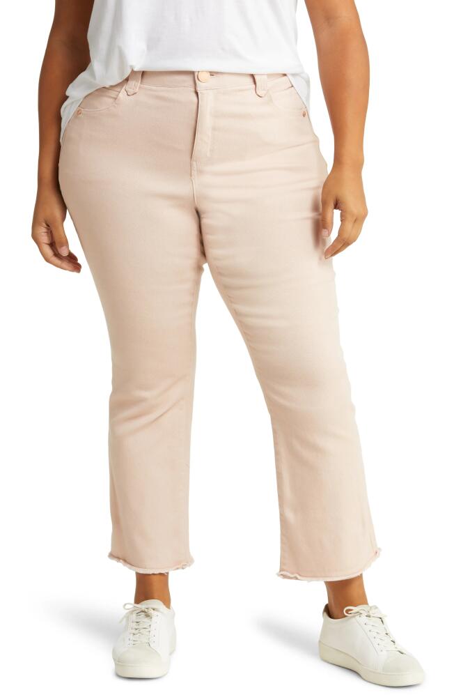 Wit & Wisdom 'Ab'Solution Mid Rise Crop Pants in Rose Smoke Cover