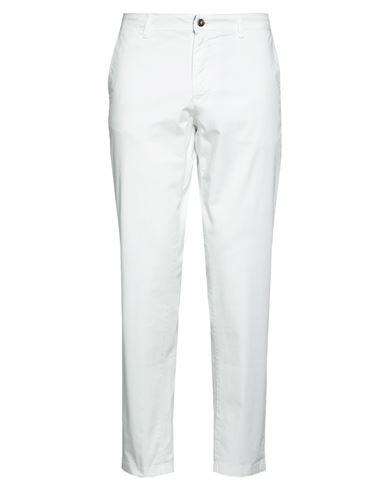 Rar Man Pants Off white Cotton, Elastane Cover