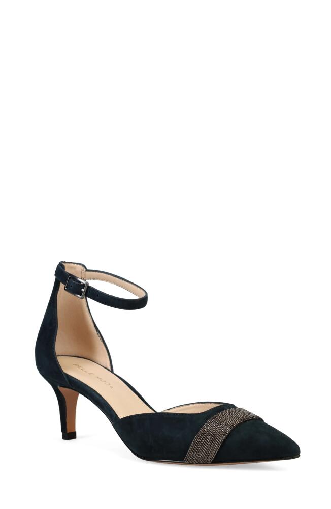 Pelle Moda Kelda Pointed Toe Pump in Midnight Cover