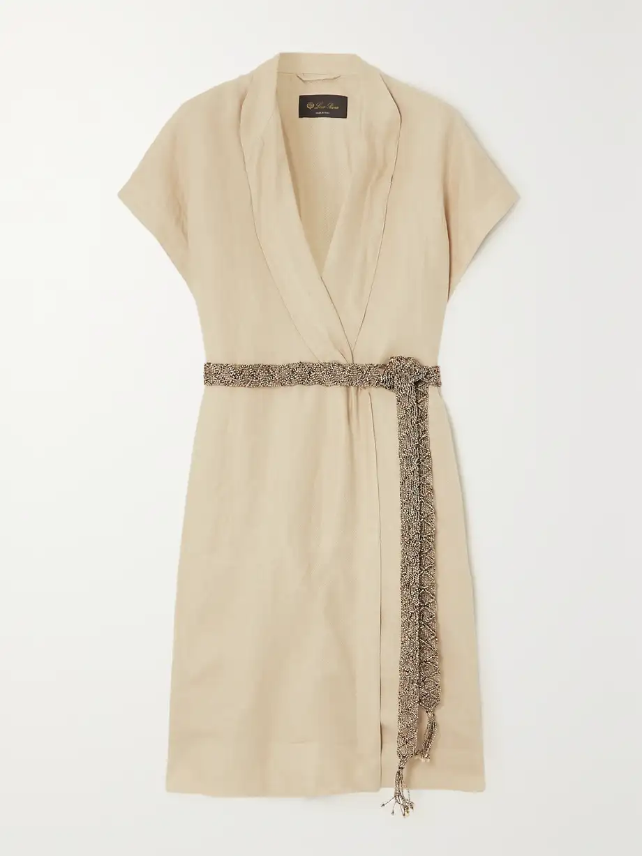 Loro Piana - Draped Linen Vest - Neutrals Cover