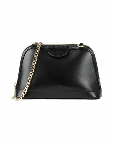 Sandro Woman Cross-body bag Black Cow leather Cover