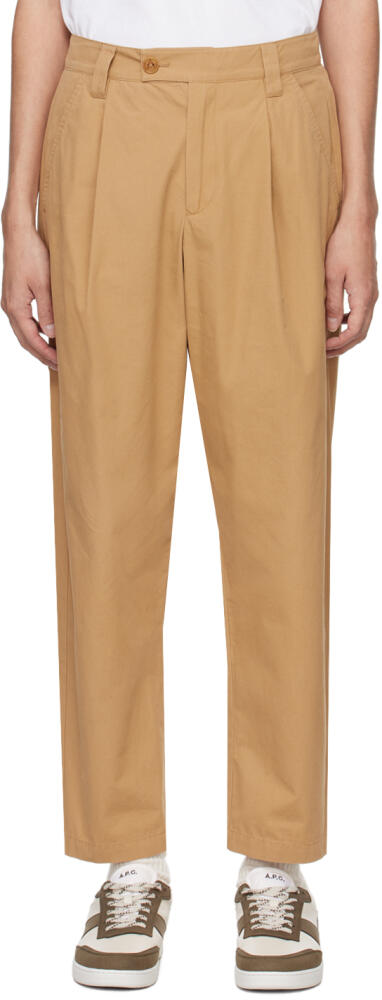 A.P.C. Beige Renato Trousers Cover