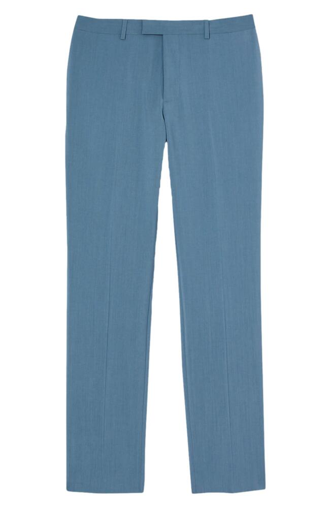 sandro Virgin Wool Dress Pants in Blue Cover