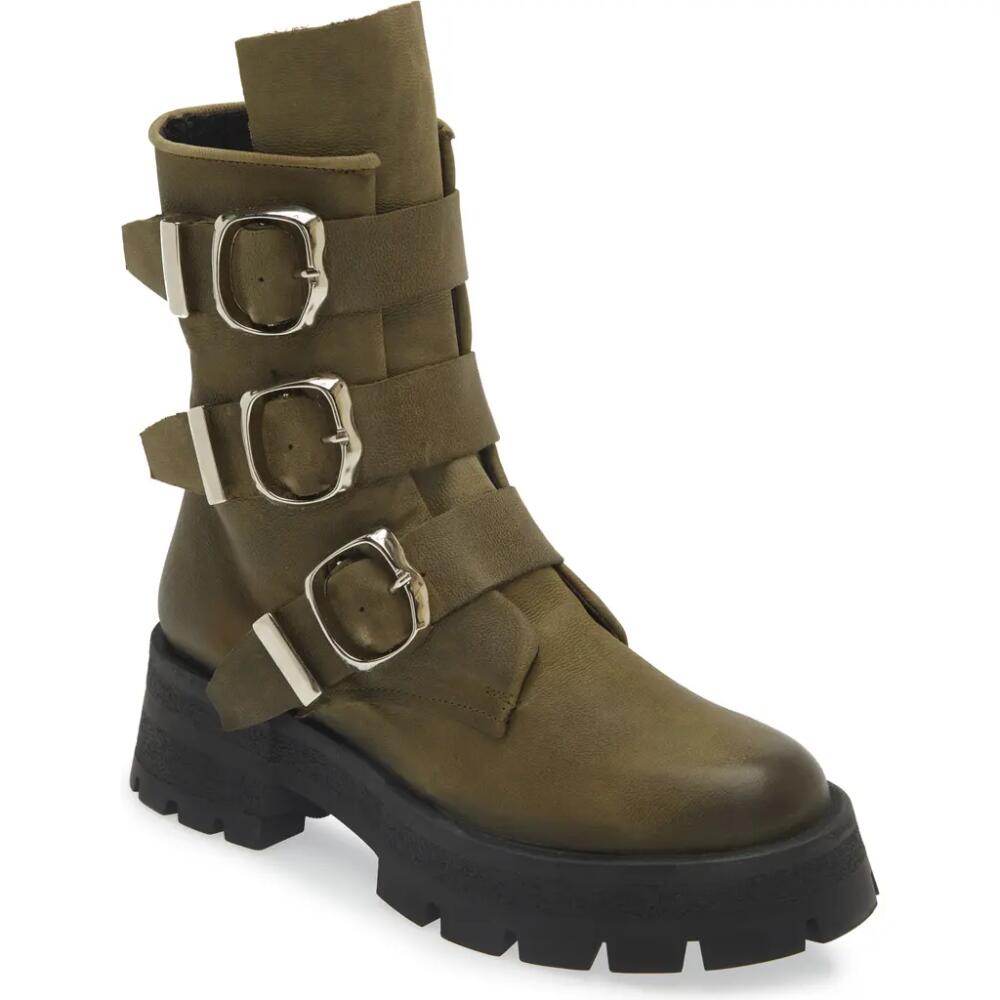 Steve Madden Roland Lug Sole Bootie in Olive Cover