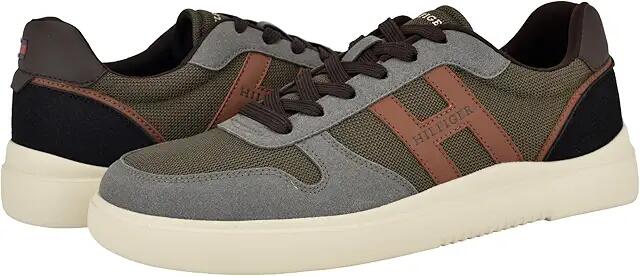 Tommy Hilfiger Cetus (Grey/Ivy Green Multi) Men's Shoes Cover