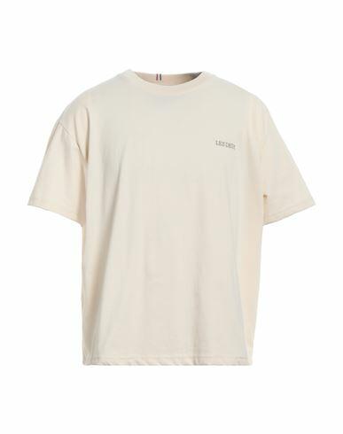 Les Deux Man T-shirt Beige Recycled cotton, Recycled polyester Cover