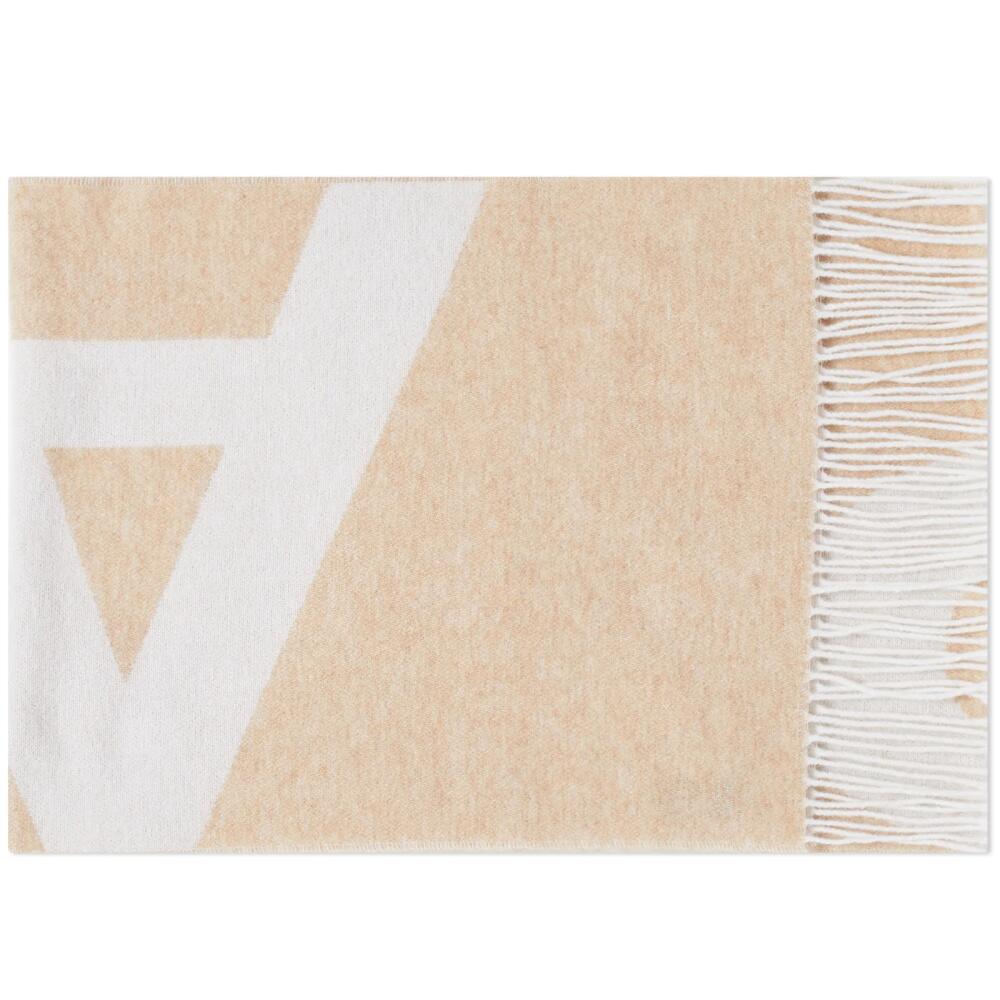 A.P.C. Men's Malo Logo Scarf in Camel Cover