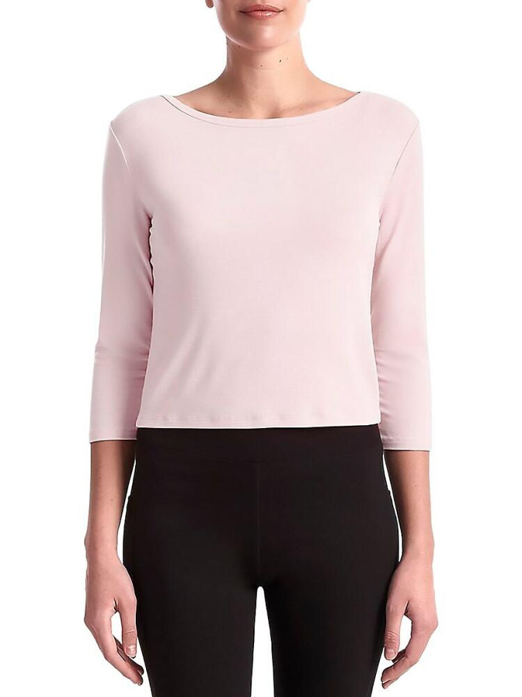 Capsule 121 Women's Align 3/4 Sleeve Top - Light Pink Cover