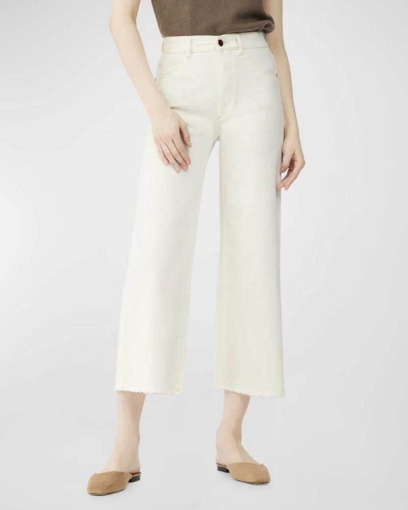 DL1961 Hepburn High-Rise Vintage Ankle Wide-Leg Jeans Cover