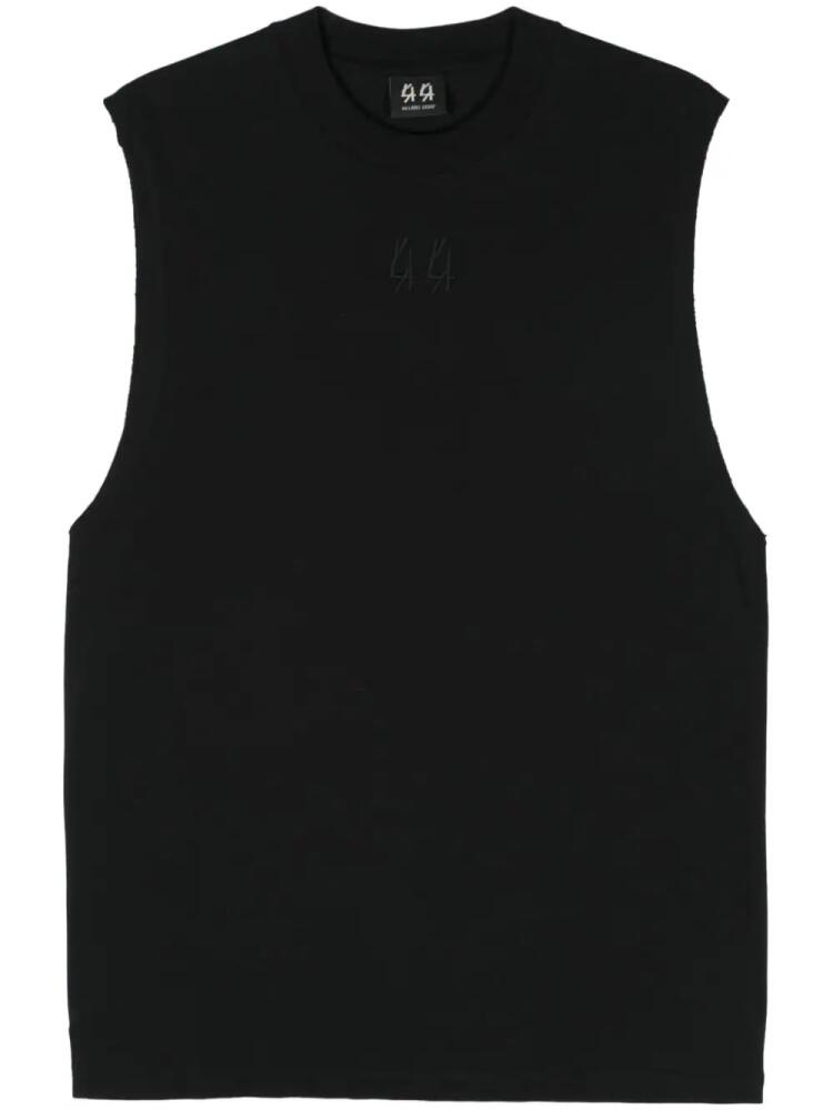 44 LABEL GROUP Classic tank top - Black Cover