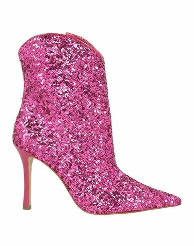 Carrano Woman Ankle boots Fuchsia Leather Cover