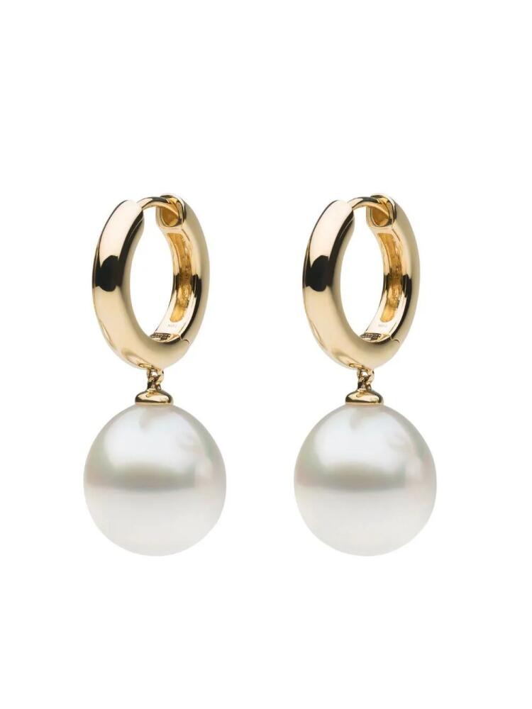 AUTORE MODA 10kt yellow gold Gigi pearl drop earrings Cover