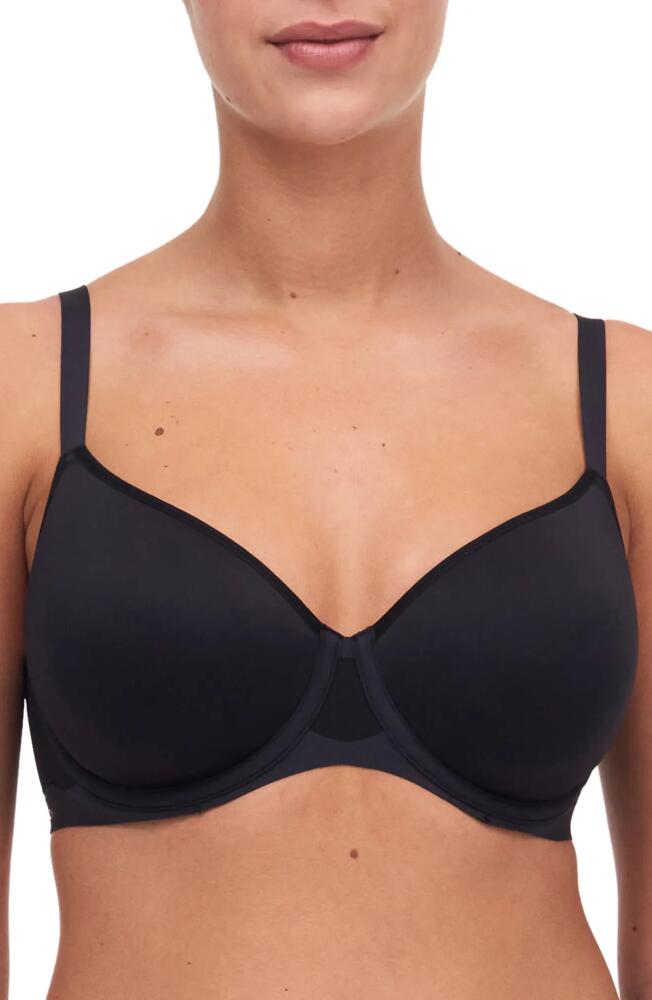 Chantelle Lingerie Pure Light Underwire Convertible Spacer Bra in Black-11 Cover